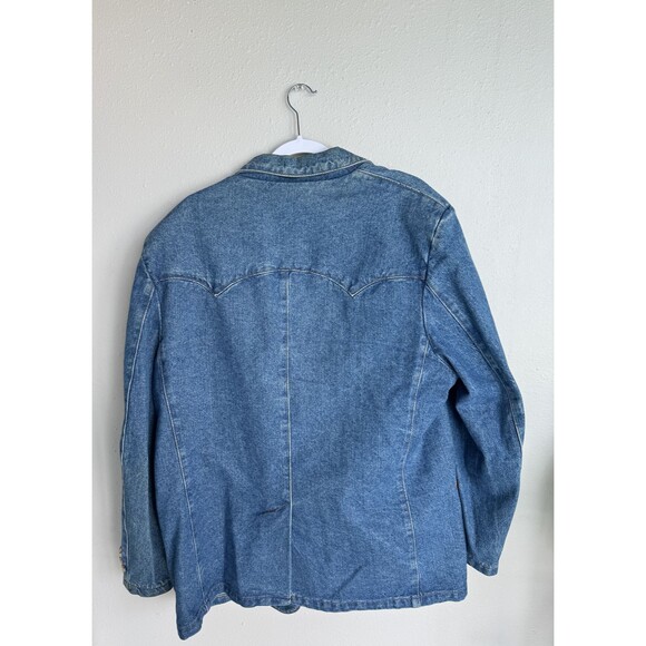 Vintage Frontier Collection Men's Denim Coat - Picture 12 of 13